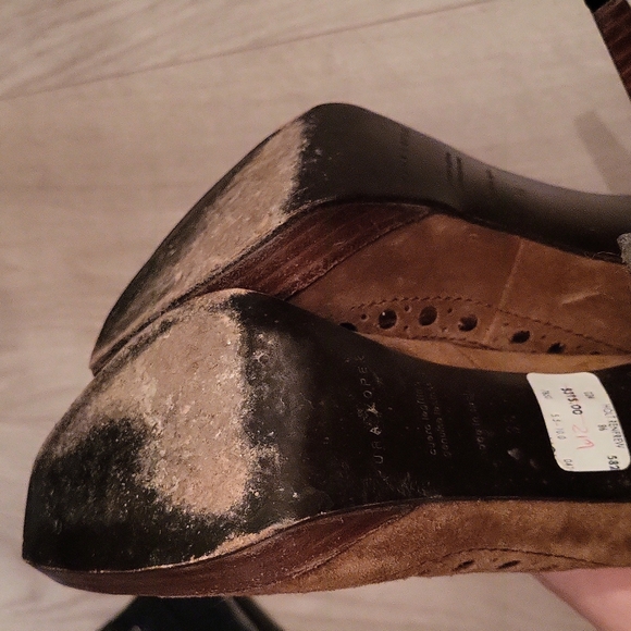 Pura Lopez suede pumps size 38 - Picture 5 of 9